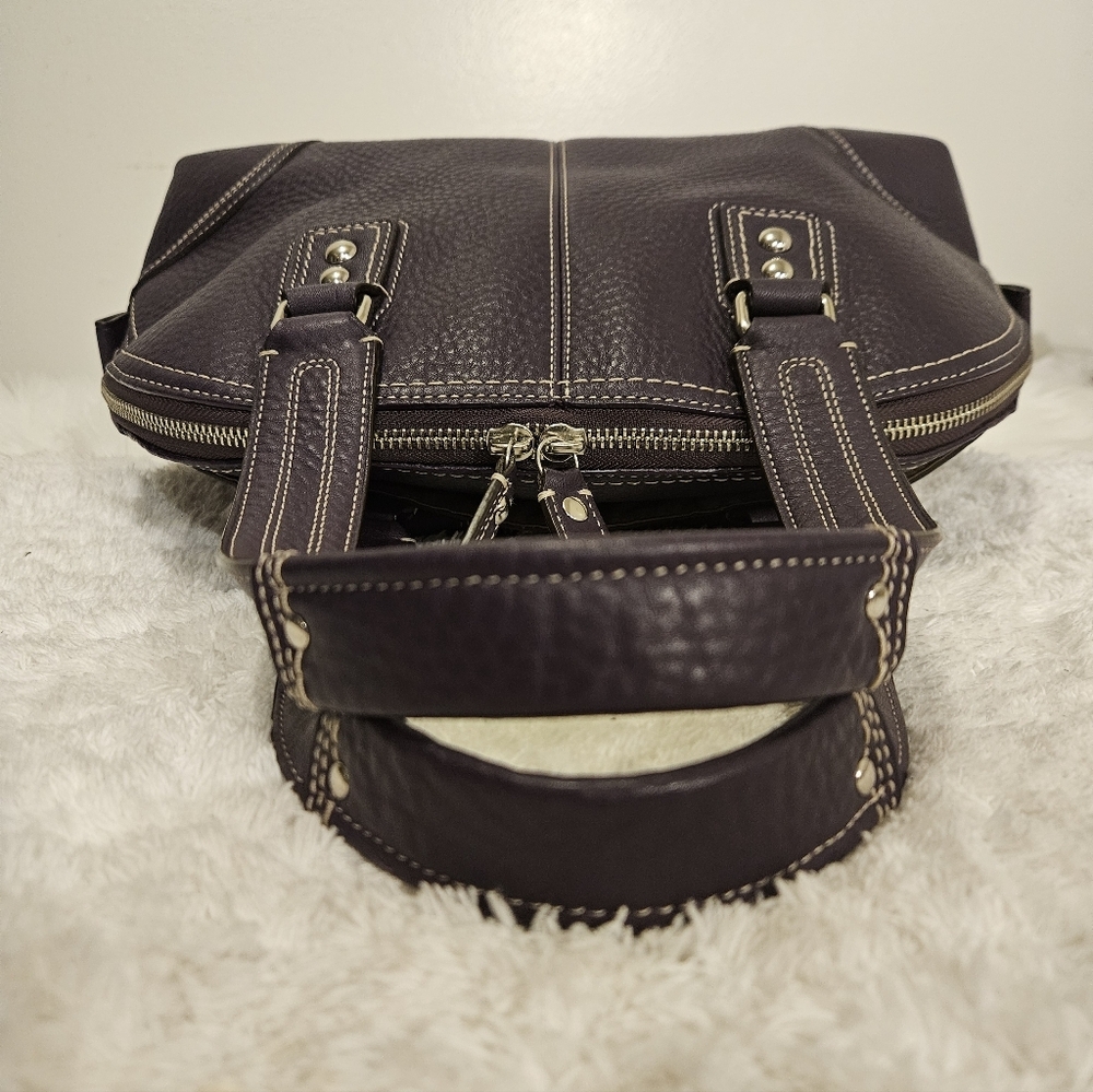 Coach Purple Satchel Bag. NWOT - Picture 7 of 9